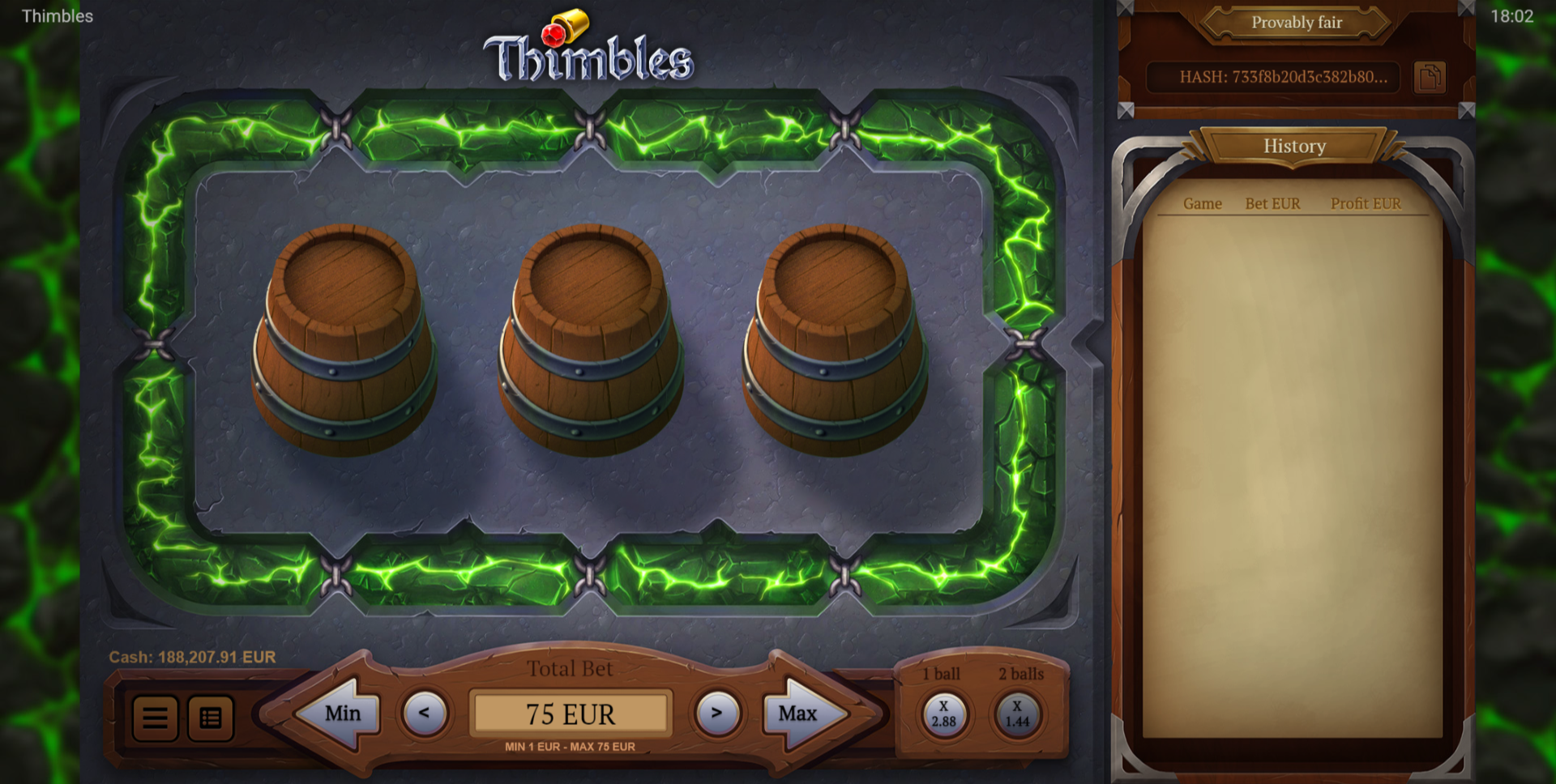 Thimbles Casino Game By Evoplay Play Demo Or Real Online