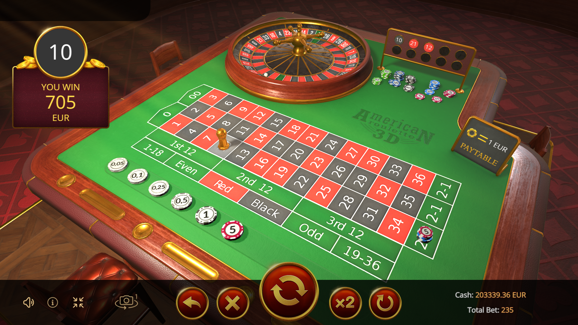 Russian Roulette 3D Deluxe - Best Casino Betting Game for Mobile