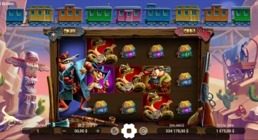 FREE SPINS – TRAIN ROBBERY