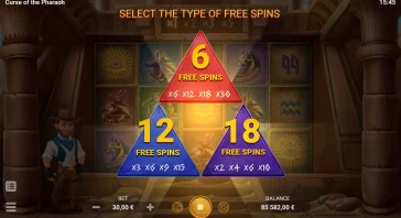 3 TYPES OF FREE SPINS