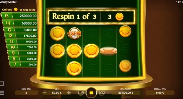 MONEY MINTER RESPINS
