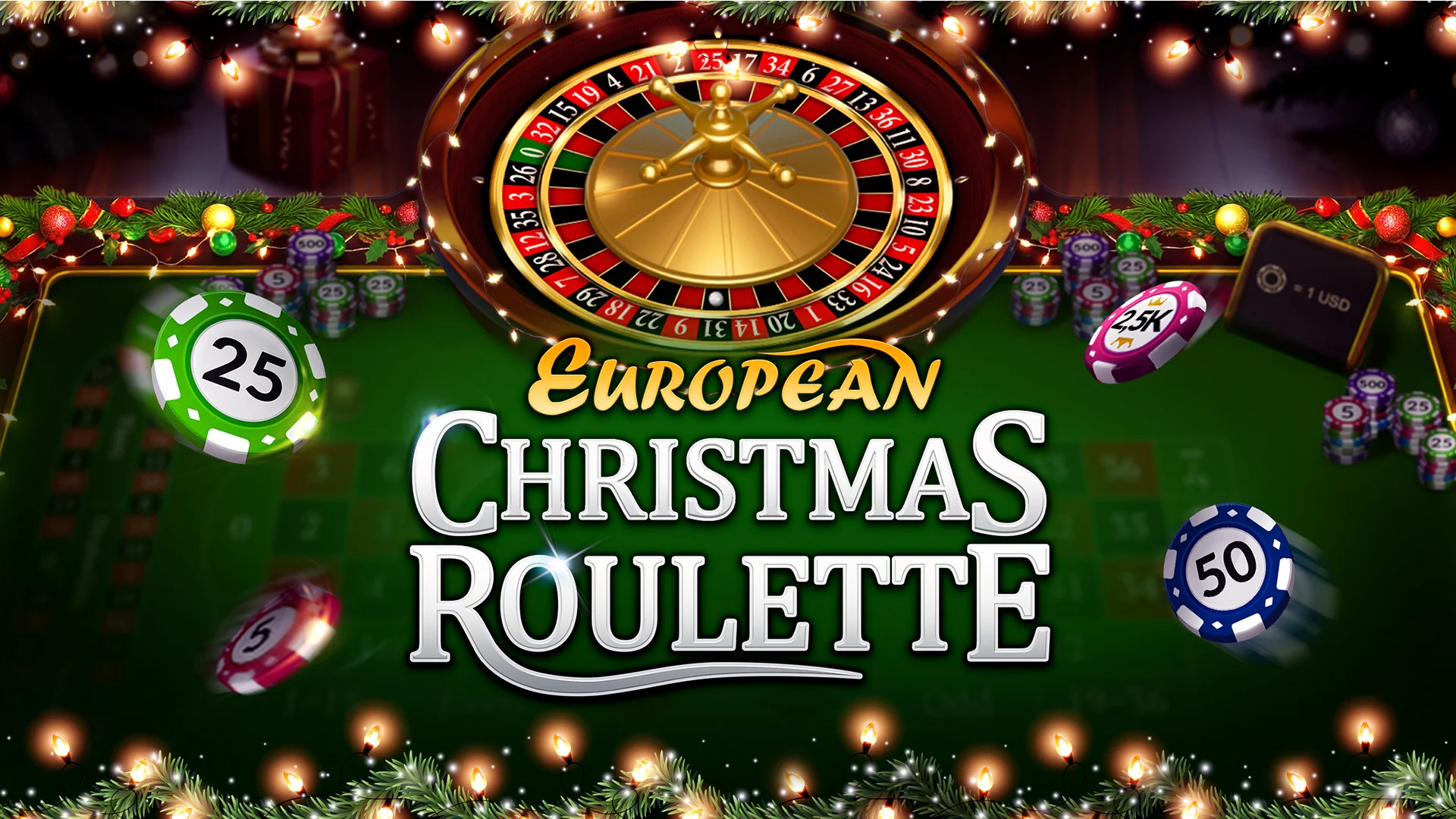 European Christmas Roulette – gameplay screenshot