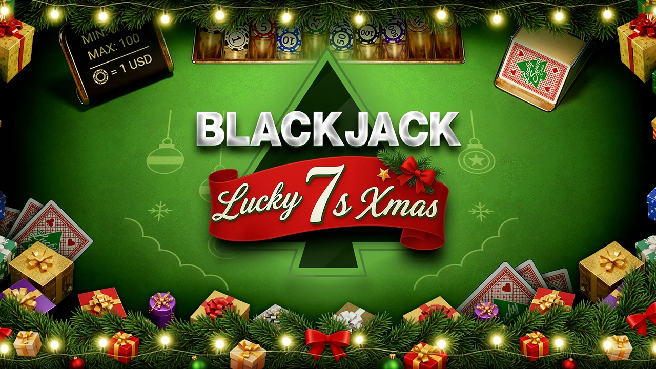 Blackjack Lucky 7s Xmas – gameplay screenshot