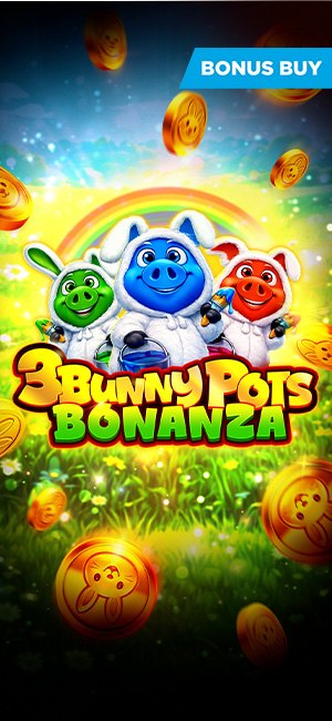3 Bunny Pots Bonanza
