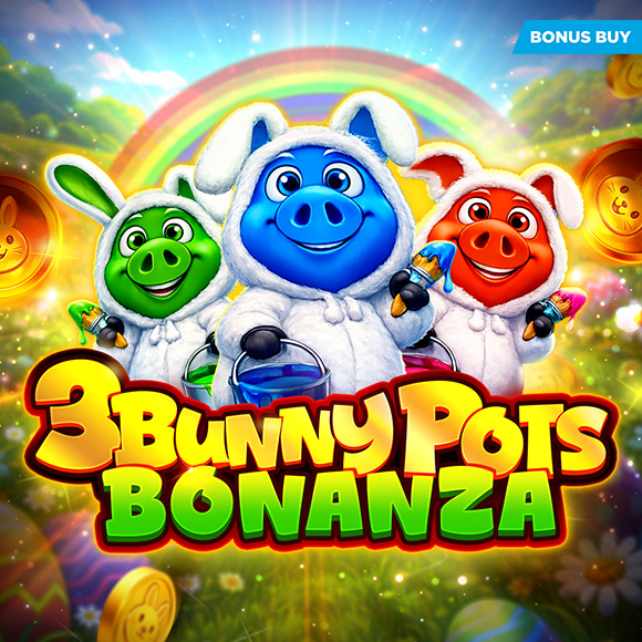 3 Bunny Pots Bonanza