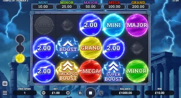 HOLD & WIN BONUS GAME