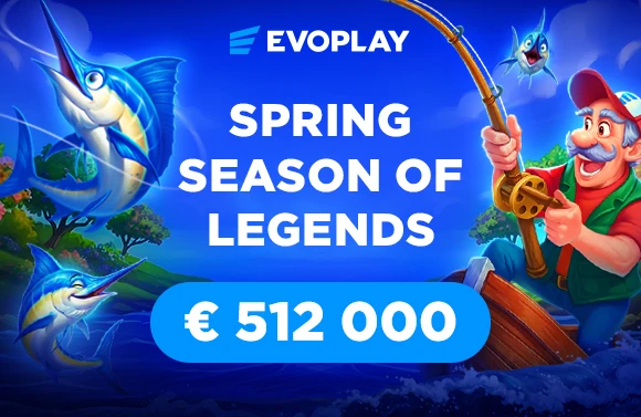 Poster for: Evoplay launched the Spring Season of Legends network campaign