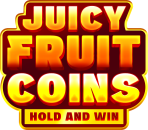 Logo Juicy Fruit Coins Hold and Win