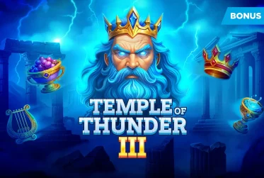 Poster for: Temple of Thunder III – a high-energy experience charged with rewards