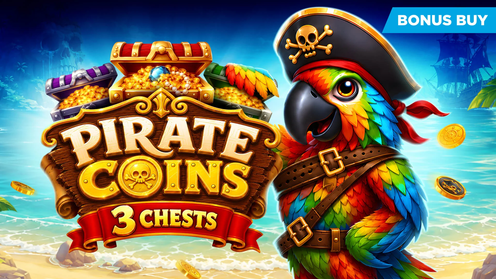 Pirate Coins: 3 Chests – gameplay screenshot