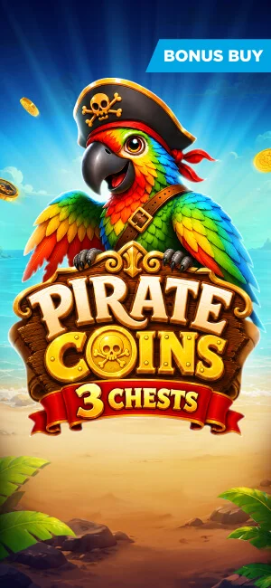 Pirate Coins: 3 Chests
