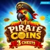 Pirate Coins: 3 Chests