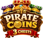 Logo Pirate Coins: 3 Chests